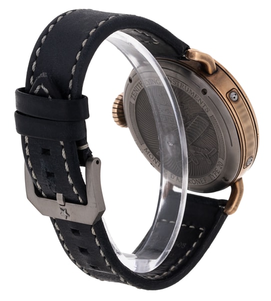 Zenith Pilot - Blue Arabic Dial & Leather Strap